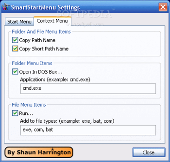 SmartStartMenu screenshot 3