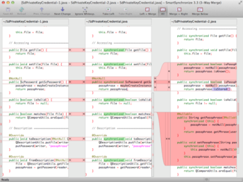 SmartSynchronize Portable screenshot