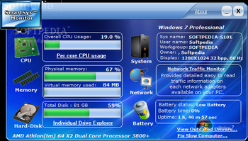 SmartSys Monitor screenshot