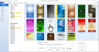 SmartsysSoft Business Card Maker screenshot