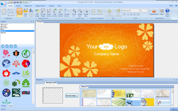 SmartsysSoft Business Card Maker screenshot