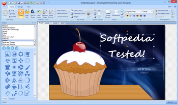 SmartsysSoft Greeting Card Designer screenshot