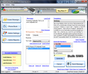 SmartText SMS screenshot