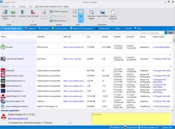 Smarty Uninstaller screenshot 3