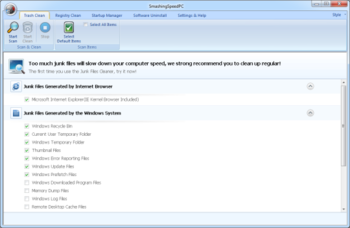 SmashingSpeedPC screenshot