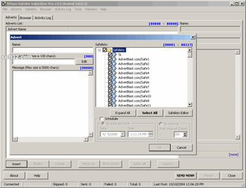 SMASS Auto Safelist Submitter screenshot