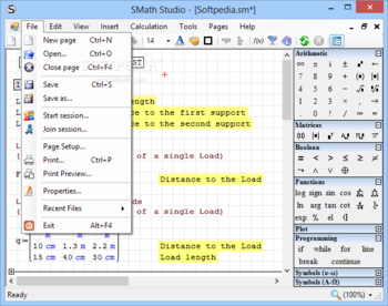 SMath Studio screenshot 2