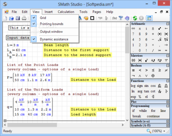 SMath Studio screenshot 3