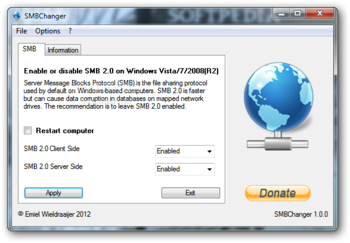 SMBChanger screenshot