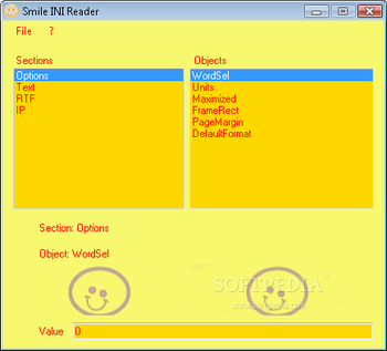 Smile INI Reader screenshot