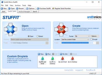 Smith Micro StuffIt (formerly StuffIt Deluxe 2010) screenshot 2