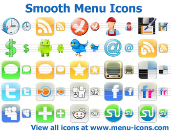 Smooth Menu Icons screenshot