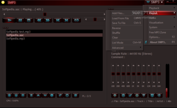SMP3 screenshot 3