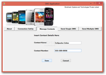 SMS Application screenshot 2