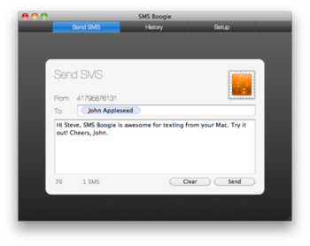 SMS Boogie screenshot