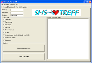 SMS Flirt Blaster screenshot