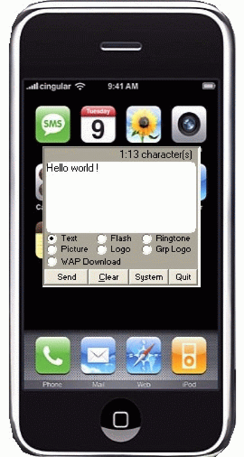 SMS-it screenshot