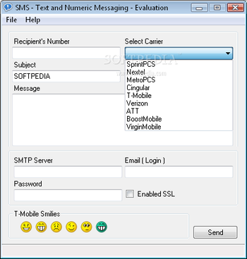SMS - Text and Numeric Messaging screenshot
