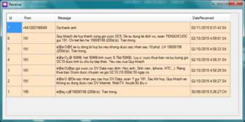 SMS360 screenshot