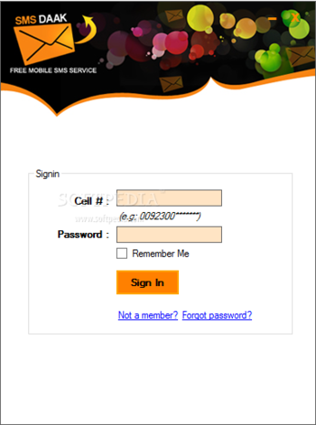 SMSDaak Messenger screenshot