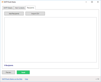 SMTP Bulk Mailer screenshot 3