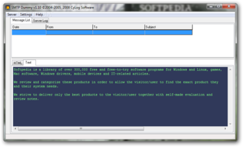 SMTP Dummy screenshot