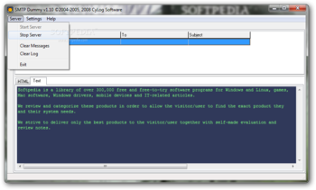 SMTP Dummy screenshot 2
