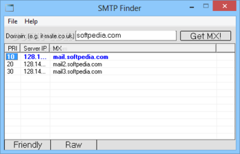 SMTP Finder screenshot