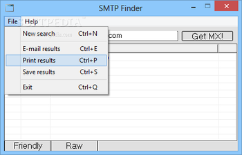 SMTP Finder screenshot 2