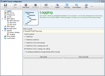 SMTP Server Pro screenshot