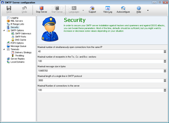 SMTP Server Pro screenshot 3