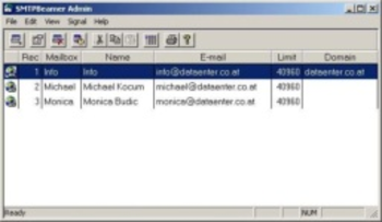 SMTPBeamer for Windows 2000  screenshot