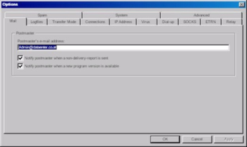 SMTPBeamer for Windows 2003 / 2008 / XP  screenshot 2