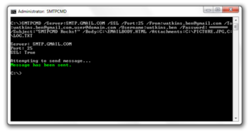 SMTPCMD screenshot