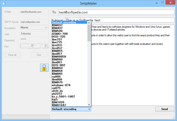 SmtpMailer screenshot 2
