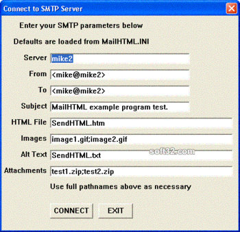 SMTP/POP3/IMAP Email Engine for dBase screenshot 3