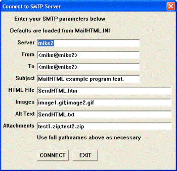 SMTP/POP3/IMAP Email Engine for Visual Basic screenshot