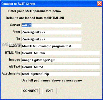 SMTP/POP3/IMAP Email Engine for Xbase++ screenshot 2