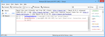 Smuxi screenshot