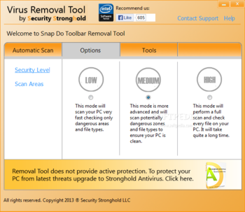 Snap Do Toolbar Removal Tool screenshot