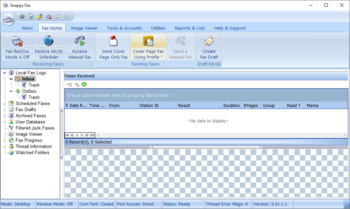 Snappy Fax screenshot