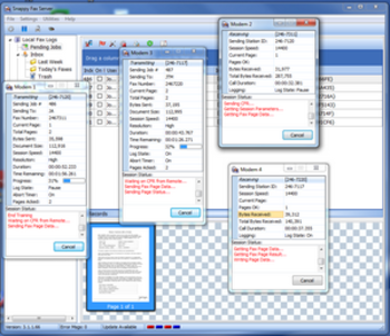 Snappy Fax Network Server screenshot