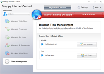 Snappy Internet Control screenshot 6