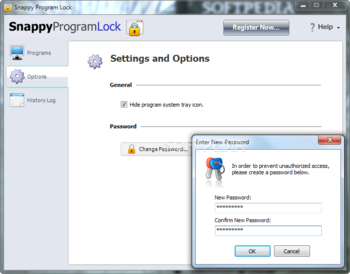 Snappy Program Lock screenshot 2
