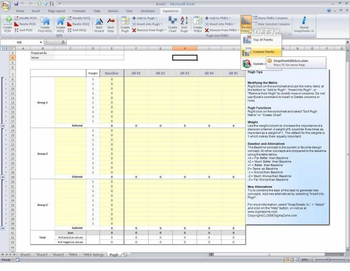 SnapSheets XL screenshot