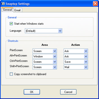 Snaptop screenshot