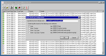 Snare BackLog screenshot