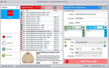 Sneakerheads Bot The Ultimate Supreme Bot screenshot