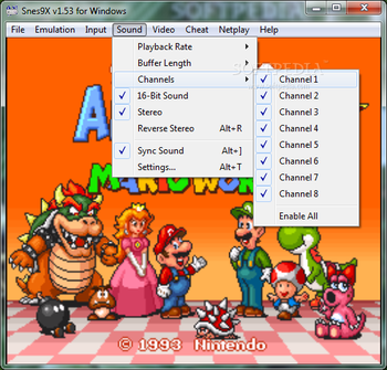 Snes9x screenshot 9