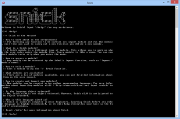 Snick screenshot